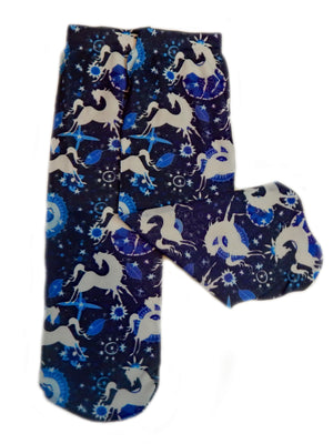 Anni Lyn Sportswear Kid's Printed Boot Socks- One Size